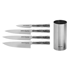 Set of 4 knives BAMBOO SAMURA