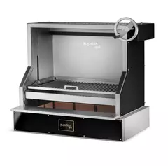 Open grill with refractory brick base (Countertop)