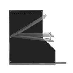 Open grill with refractory brick base (Countertop)