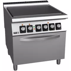 Electric solid tops with 4-zone and oven - C-E911