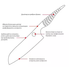 Professional slicing knife (27.4cm) REPTILE SAMURA