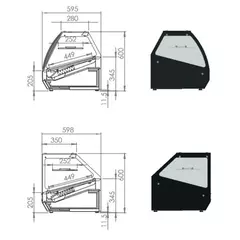 Refrigerated display VR-126-AR