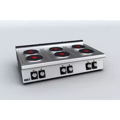 Електрическа котлон с 6 кръгли плочи - C-E760