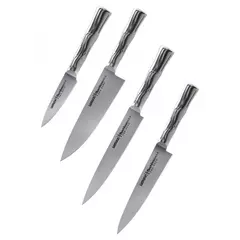 Set of 4 knives BAMBOO SAMURA