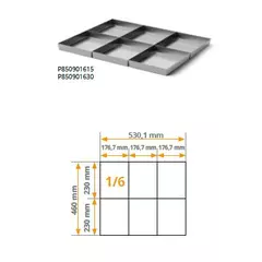 Modular tray system for Oven 90 PUJADAS GRILL