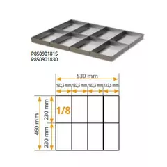 Modular tray system for Oven 90 PUJADAS GRILL