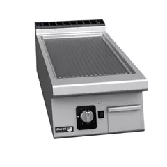 Fry top with ribbed surface - FT-905 R
