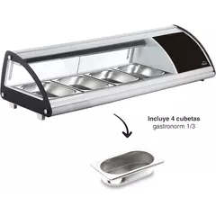 Refrigerated display case with trays (4xGN1/3) 69605
