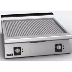 Fry top with ribbed surface - FT-910 R