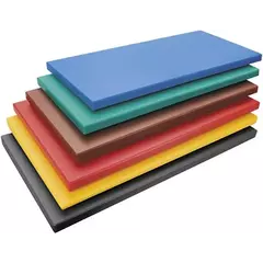Polyethylene cutting boards - colors & sizes