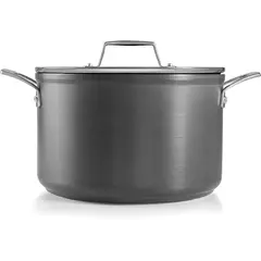 Stock pot with lid - anodized aluminum (4 sizes) Fit