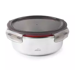 Round food storage container Ecoinox 64615 | Tirol.bg