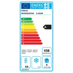 Refrigerated cabinet static G-ER200