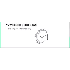 размер на леда Ледогенератор TB 1405A HC - Ice Pebbles  | Tirol.bg