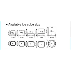 Ледогенератор CB 1565 HC MULTI CUBE