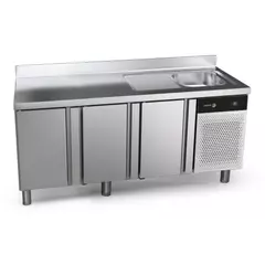 Фризерна маса 700 GN 1/1 с мивка - CONCEPT Фризерна маса 700 GN 1/1 с мивка - CONCEPT