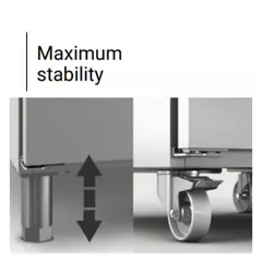 Хладилна маса 700 GN 1/1 с мивка - CONCEPT
