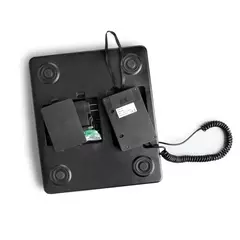 Portable scale with external indicator