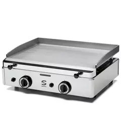 Gas griddle plate, 3 burners (78x40) SPG-801