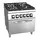 Gas cooker with 4 burners (different sizes) and electric oven - C-GE941