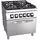 Gas cooker with 4 burners (different sizes) and electric oven - C-GE941