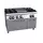 Gas solid top with 4 open burners and gas oven - C-G751