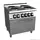 Electric cooker with 4 (round/square) plates and oven - C-E741