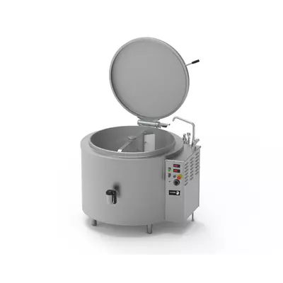 Цилиндричен фиксиран парен казан с миксер (300L) - MCIE-300 (А) M