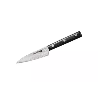 Професионален малък нож (9.8см) DAMASCUS 67 SAMURA