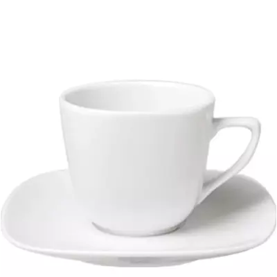 Чаша за кафе с чинийка 90 ml  MIMOZA Gural Porcelain 018015