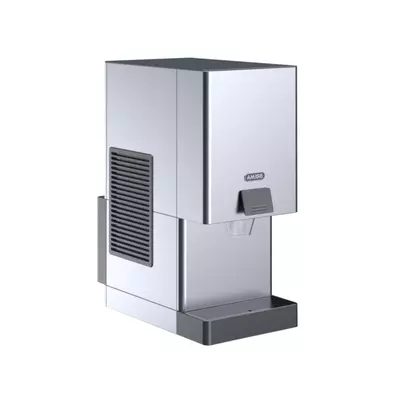 Hotel self-service ice station featuring Brema dispenser | Tirol.bg