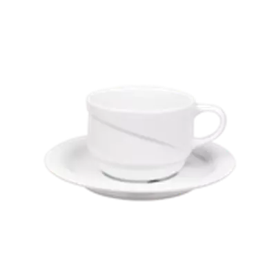 Чаша с чинийка 230 ml  X-TANBUL - Gural Porcelain 017753