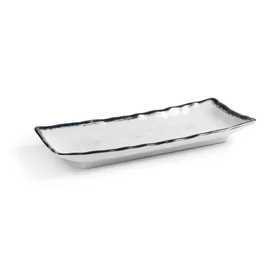 Long rectangular platter Sea