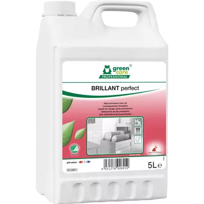High-performing rinse aid - BRILLANT perfect