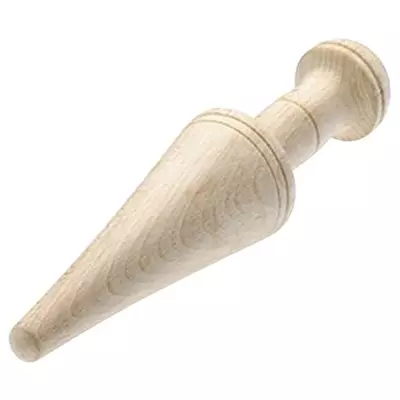 Wooden pusher for a Chinese strainer, Lacor 60300