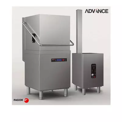 Проходна съдомиялна машина с дигитално управление и генератор AD-125 ECO/ADVANCE