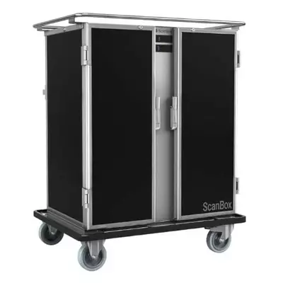 Insulated box for holding and distribution of food Active Cooling Duo