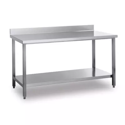 Work table with undershelf