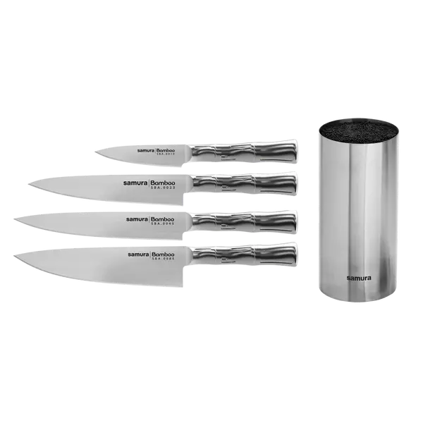 Set of 4 knives BAMBOO SAMURA