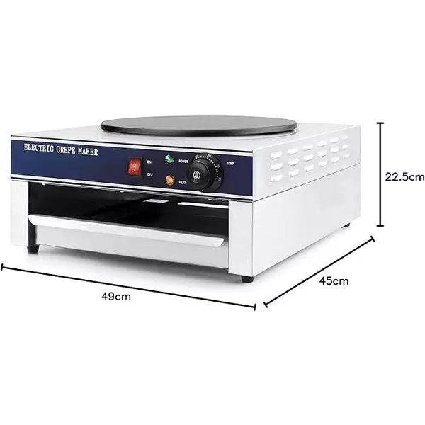 Professional, electric crape maker Lacor 69196