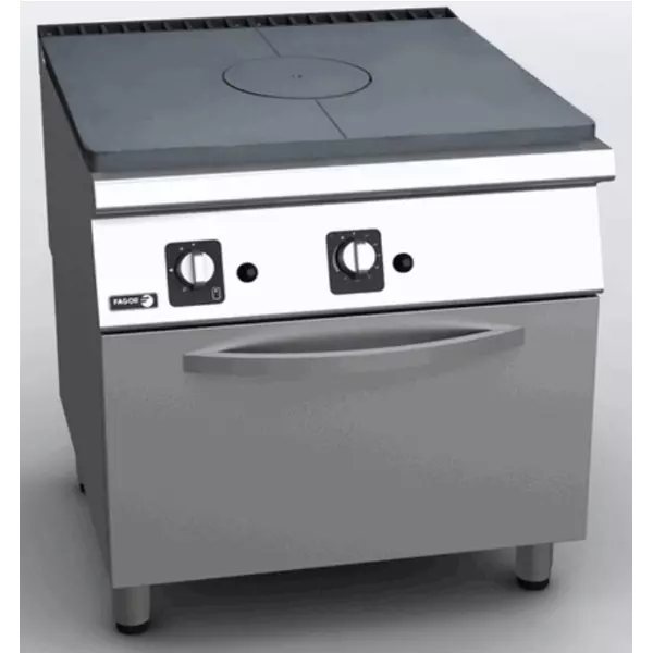 Gas solid top with gas oven GN 2/1 - C-G911