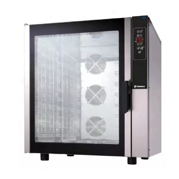 Конвектомат EV-SPE910-LS с 10 броя тави. Програмируем контролен панел.