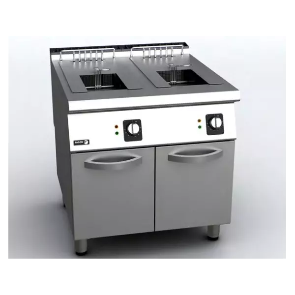 Electrical fryer, 2 wells (x15L) - F-E9215