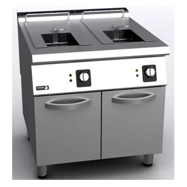 Gas fryers LPG/NG, 2 tanks (x15L) - F-G9215