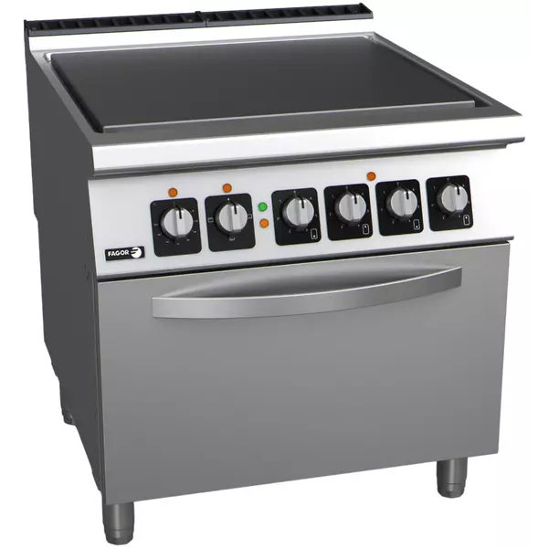 Electric solid tops with 4-zone and oven - C-E911