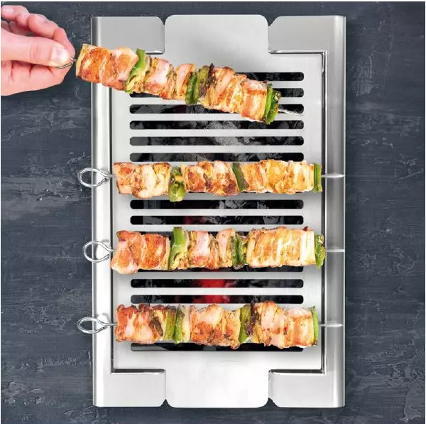 Tabletop barbecue stainless steel PUJADAS GRILL P85200