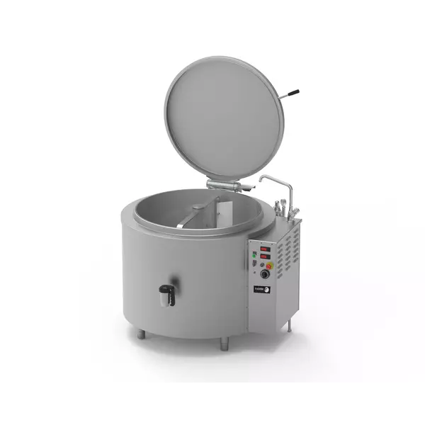 Цилиндричен фиксиран парен казан с миксер (300L) - MCIE-300 (А) M
