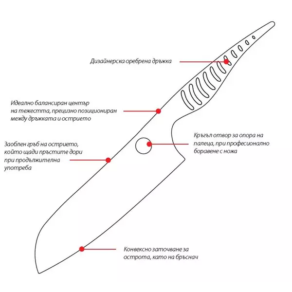 Professional slicing knife (27.4cm) REPTILE SAMURA