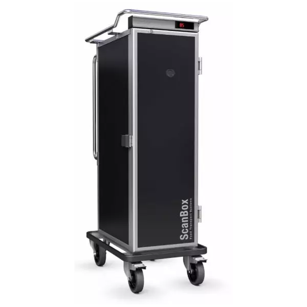 Термоколичка за съхранение и пренос на храна ScanBox Ergo Line H12 Hot Banquet Trolley / Демонстрирана на изложение