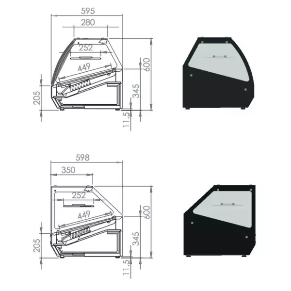 Refrigerated display VR-126-AR
